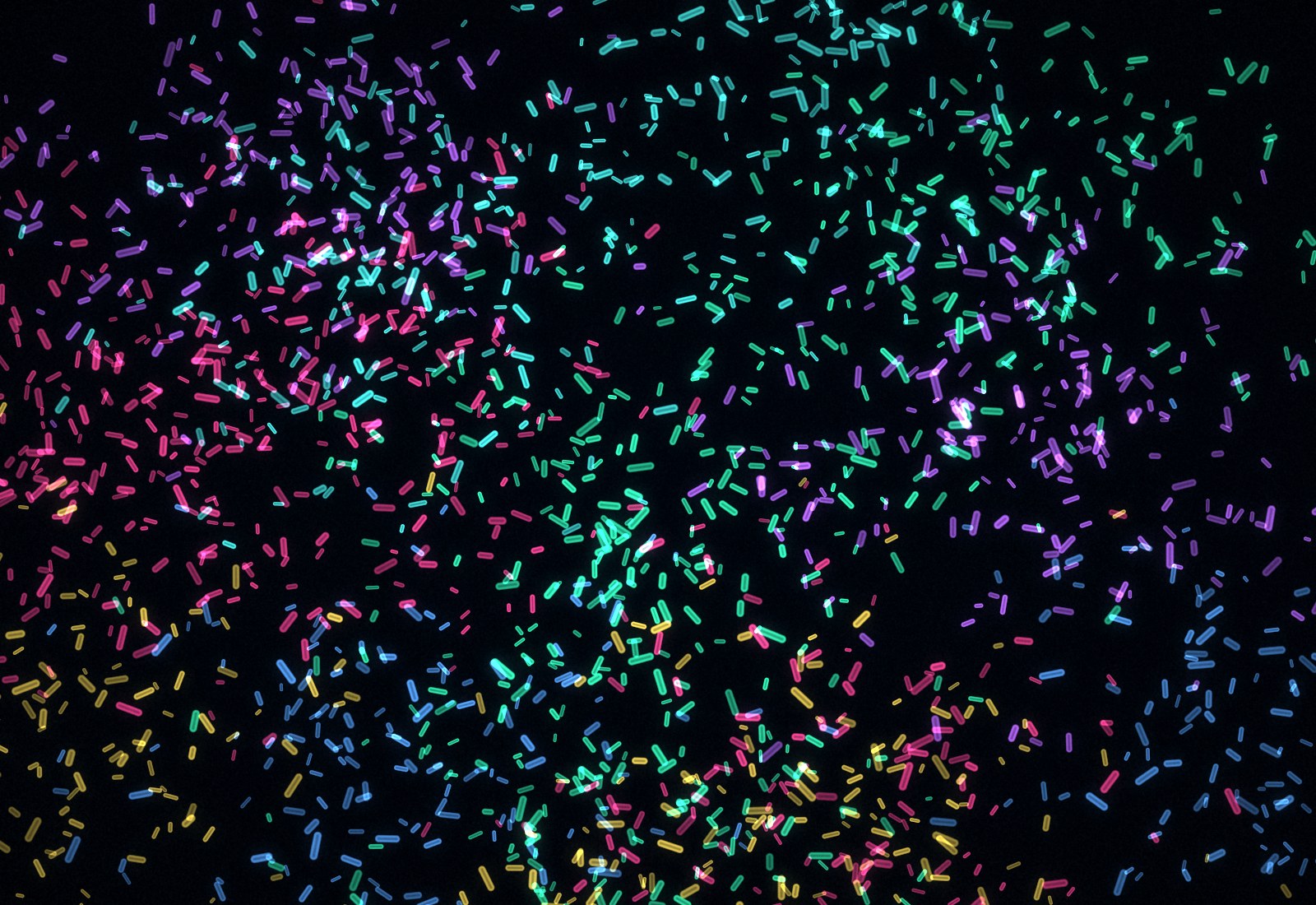 Fluorescence in situ hybridization of a mixed bacterial community